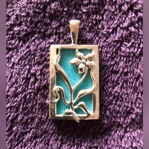 Sterling silver artisan pendant